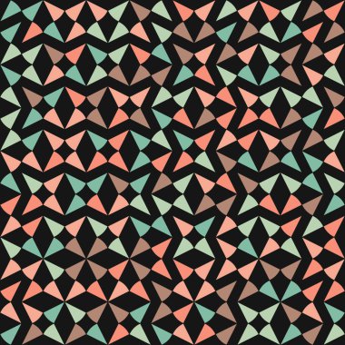 soyut geometrik desen, hesaplama sanatı illüstrasyonu