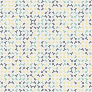 Soyut Geometrik Desen Üretken hesaplama sanatı, vektör illüstrasyonu