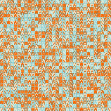 Soyut Geometrik Desen Üretken hesaplama sanatı, vektör illüstrasyonu