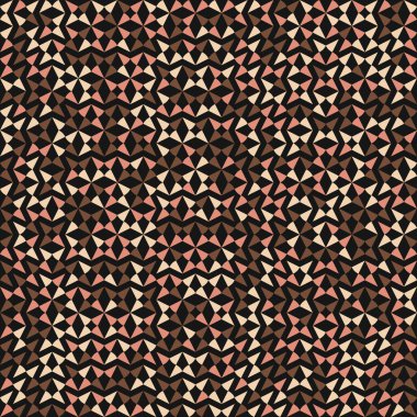 Soyut Geometrik Desen Üretken hesaplama sanatı, vektör illüstrasyonu