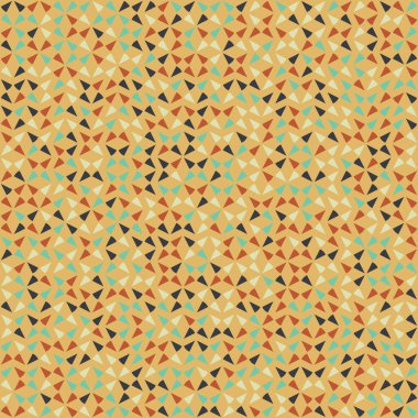 Soyut Geometrik Desen Üretken hesaplama sanatı, vektör illüstrasyonu