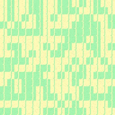 Soyut Geometrik Desen Üretken hesaplama sanatı, vektör illüstrasyonu