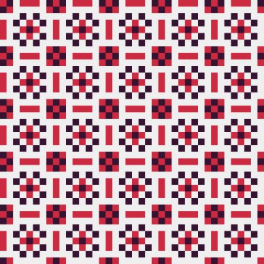 Soyut çapraz desenli üretken hesaplama sanatı çizimi