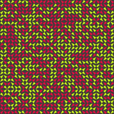 Soyut Geometrik Desen Üretken hesaplama sanatı, vektör illüstrasyonu