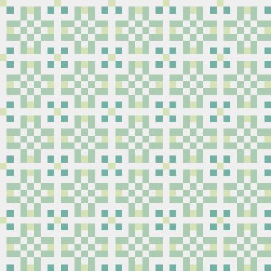 Soyut çapraz desenli üretken hesaplama sanatı çizimi