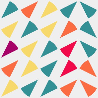 soyut geometrik desen, hesaplama sanatı illüstrasyonu