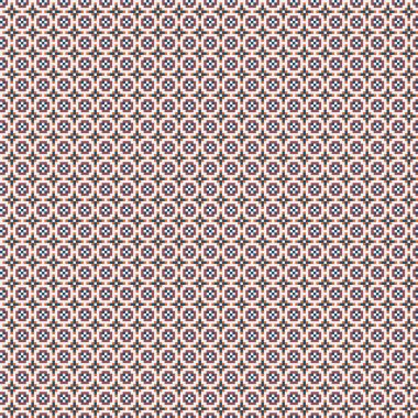 Soyut çapraz desen, üretken hesaplama sanatı, vektör illüstrasyonu 