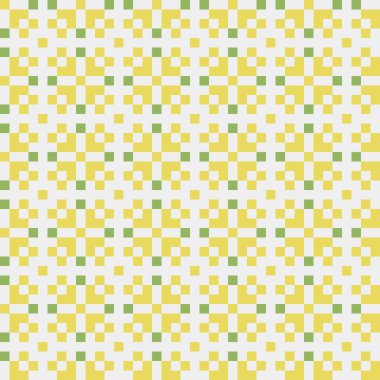 Soyut çapraz desenli üretken hesaplama sanatı çizimi