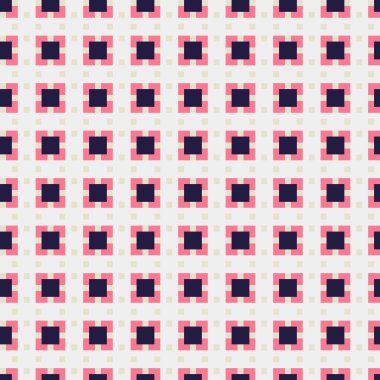 Soyut çapraz desen, üretken hesaplama sanatı, vektör illüstrasyonu 