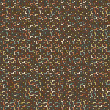 Soyut Geometrik Desen, üretken hesaplama sanatı, vektör illüstrasyonu