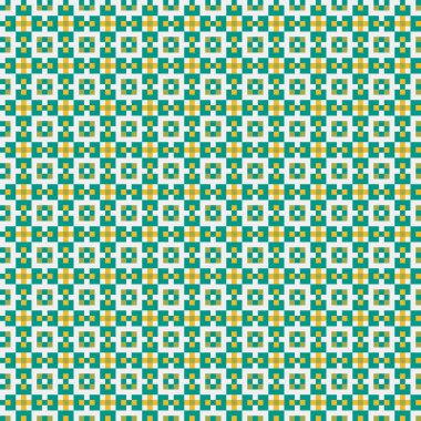 Soyut çapraz desen, üretken hesaplama sanatı, vektör illüstrasyonu 