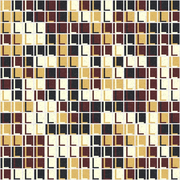 Soyut Geometrik Desen, üretken hesaplama sanatı, vektör illüstrasyonu