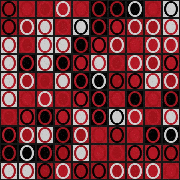 Abstract Geometrisch Patroon Generatieve Computationele Kunst Vectorillustratie — Stockvector