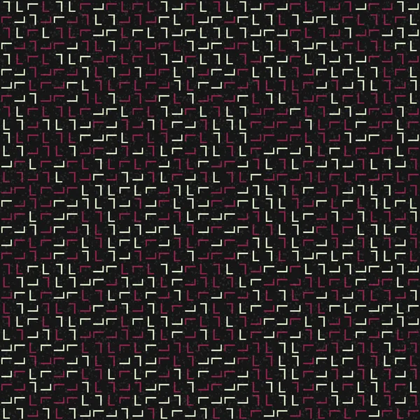 Soyut Geometrik Desen, üretken hesaplama sanatı, vektör illüstrasyonu