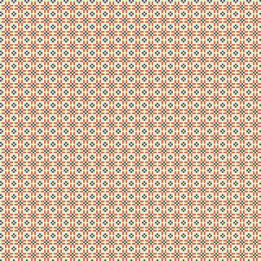 Soyut çapraz desenli üretken hesaplama sanatı çizimi