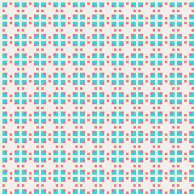 Soyut çapraz desenli üretken hesaplama sanatı çizimi