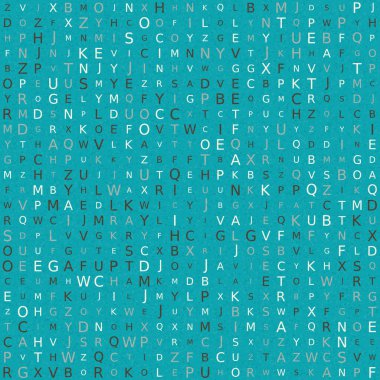 Soyut Geometrik Desen, üretken hesaplama sanatı, vektör illüstrasyonu