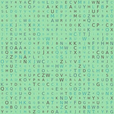 Soyut Geometrik Desen, üretken hesaplama sanatı, vektör illüstrasyonu