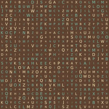 Soyut Geometrik Desen, üretken hesaplama sanatı, vektör illüstrasyonu