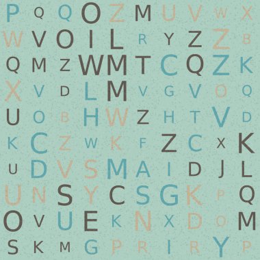 Soyut Geometrik Desen, üretken hesaplama sanatı, vektör illüstrasyonu