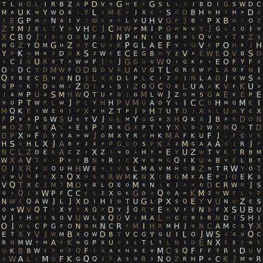 Soyut Geometrik Desen, üretken hesaplama sanatı, vektör illüstrasyonu