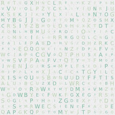 Soyut Geometrik Desen, üretken hesaplama sanatı, vektör illüstrasyonu