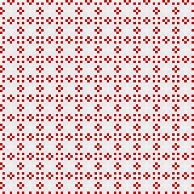 Soyut çapraz desenli üretken hesaplama sanatı çizimi