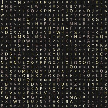 Soyut Geometrik Desen, üretken hesaplama sanatı, vektör illüstrasyonu