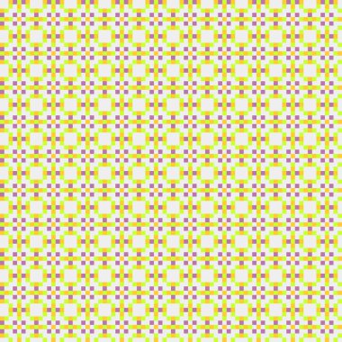 Soyut çapraz desenli üretken hesaplama sanatı çizimi