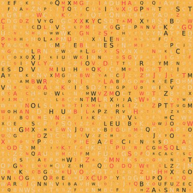 Soyut Geometrik Desen, üretken hesaplama sanatı, vektör illüstrasyonu