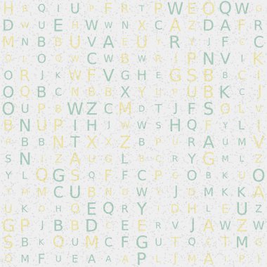 Soyut Geometrik Desen, üretken hesaplama sanatı, vektör illüstrasyonu 