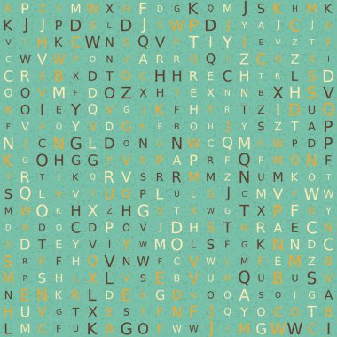 Soyut Geometrik Desen, üretken hesaplama sanatı, vektör illüstrasyonu 