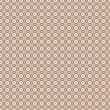 Soyut çapraz desenli üretken hesaplama sanatı çizimi