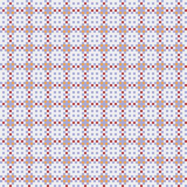 Soyut çapraz desenli üretken hesaplama sanatı çizimi