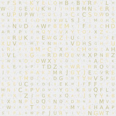 Soyut Geometrik Desen, üretken hesaplama sanatı, vektör illüstrasyonu 