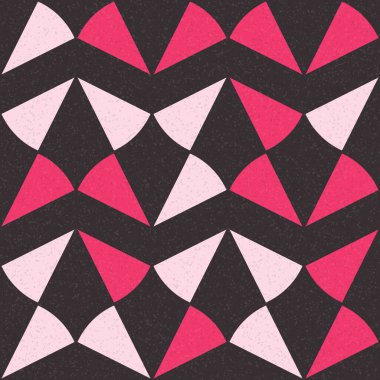 Soyut Geometrik Desen, üretken hesaplama sanatı, vektör illüstrasyonu 