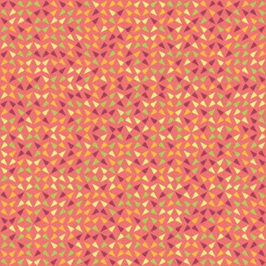 Soyut Geometrik Desen, üretken hesaplama sanatı, vektör illüstrasyonu 