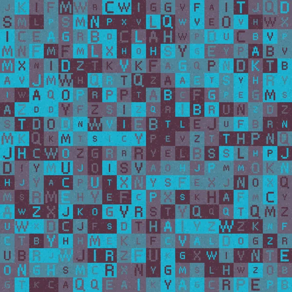 Abstrakte Geometrische Muster Generative Computergestützte Kunstillustration — Stockvektor