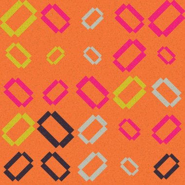 soyut geometrik model vektör çizimi