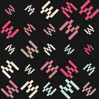 soyut geometrik model vektör çizimi