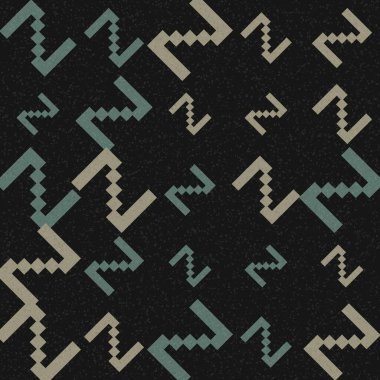 soyut geometrik model vektör çizimi