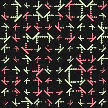 soyut geometrik model vektör çizimi