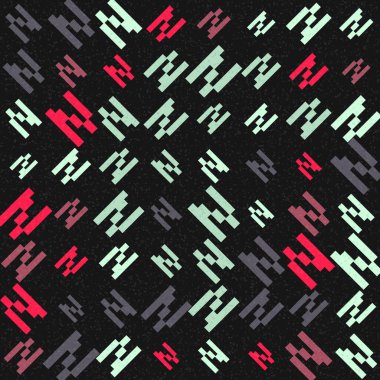 soyut geometrik model vektör çizimi