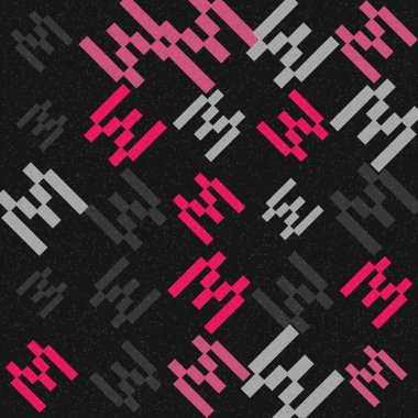 soyut geometrik model vektör çizimi