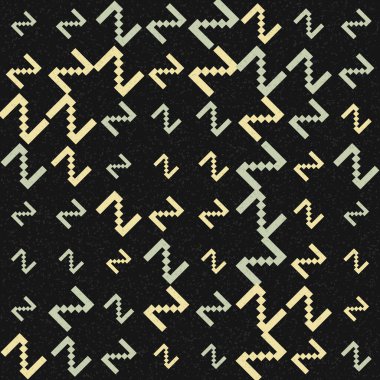 soyut geometrik model vektör çizimi