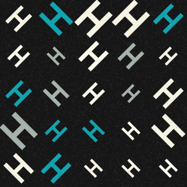 soyut geometrik model vektör çizimi