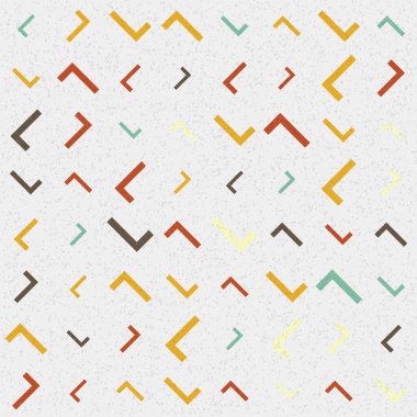 Soyut Geometrik Desen Üretken hesaplama sanatı, vektör illüstrasyonu