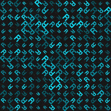 Soyut Geometrik Desen, vektör sanatsal çizim