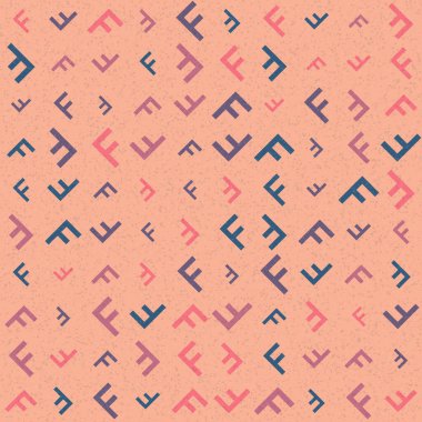 Soyut Geometrik Desen Üretken hesaplama sanatı, vektör illüstrasyonu