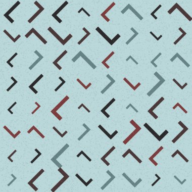 Soyut Geometrik Desen Üretken hesaplama sanatı, vektör illüstrasyonu